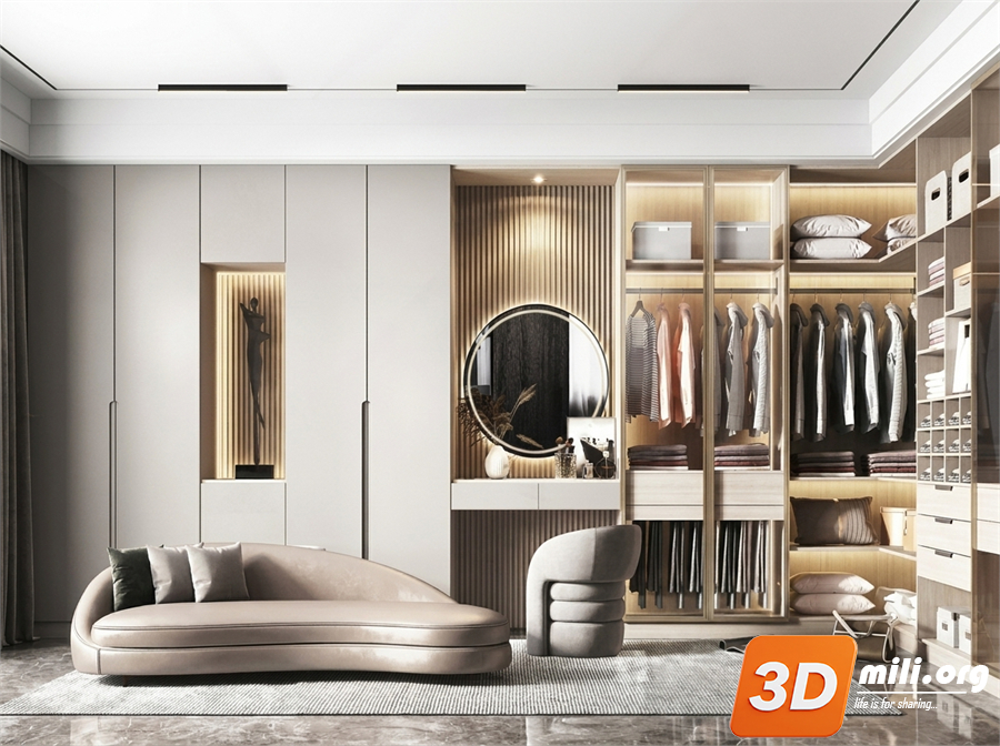 Wardrobe Skp Files 